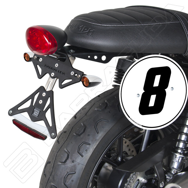 Barracuda Motorcycle License Plate Holder Specific for Yamaha T